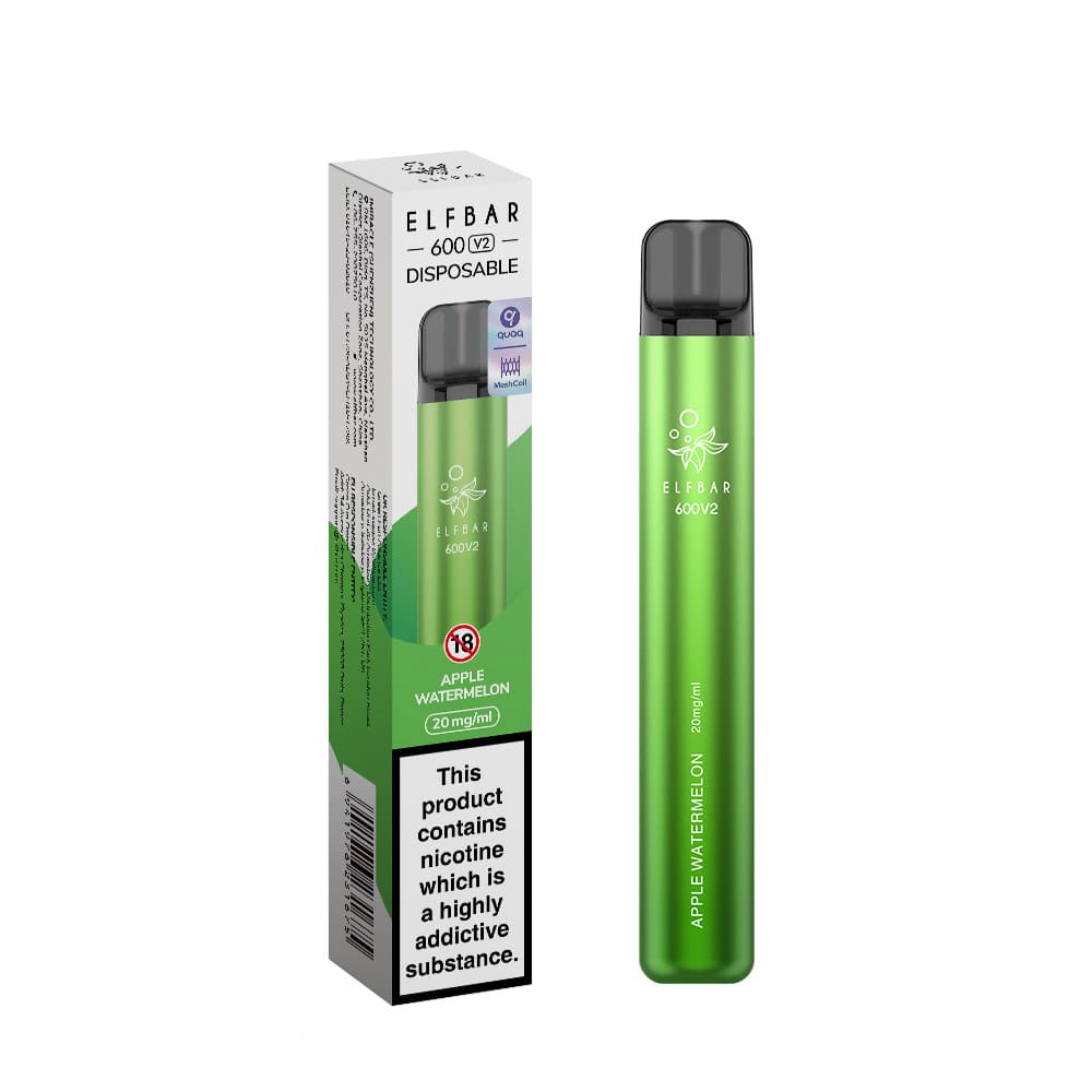 Elf Bar 600 V2 Disposable Vape - Power Vape Shop