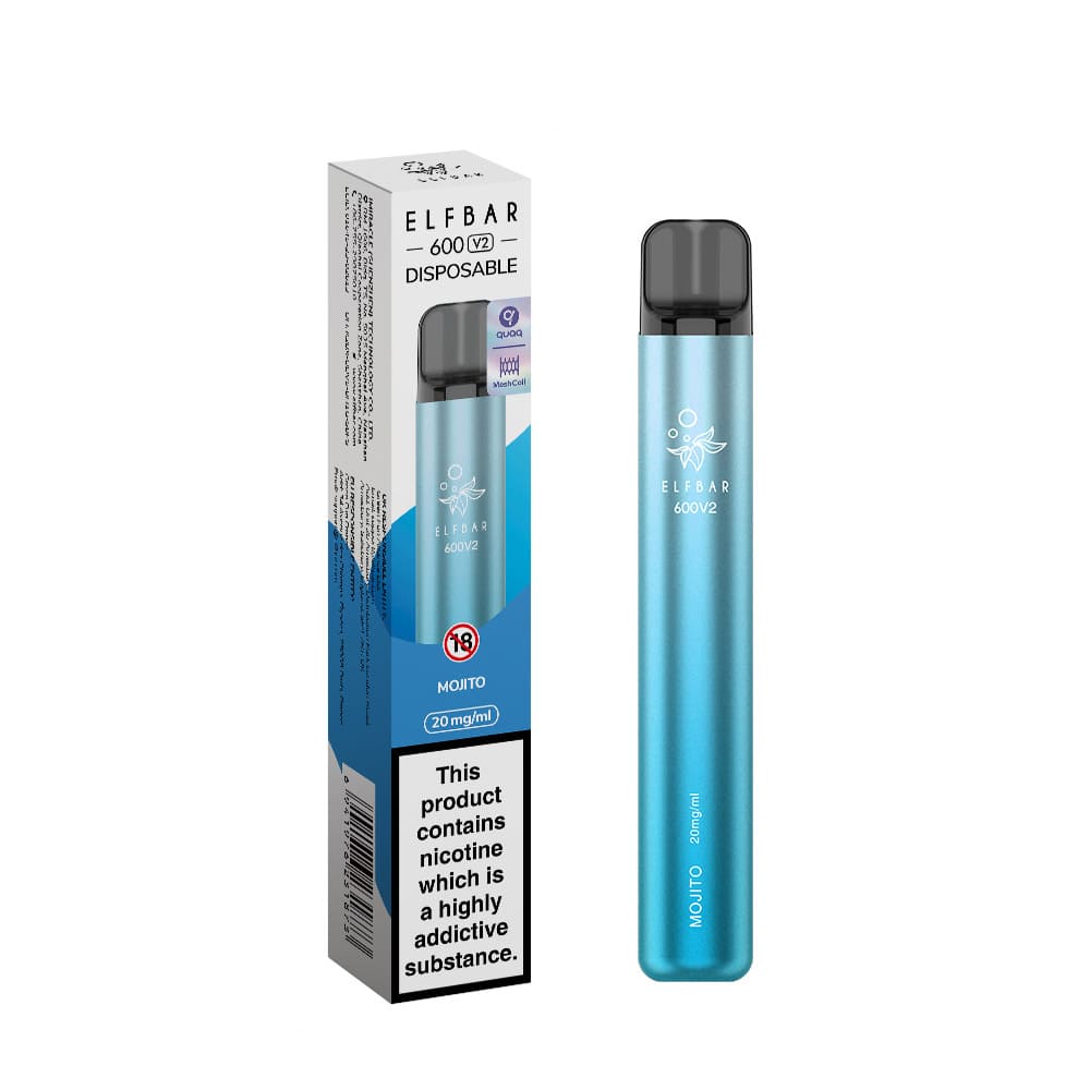 Elf Bar 600 V2 Disposable Vape - Power Vape Shop