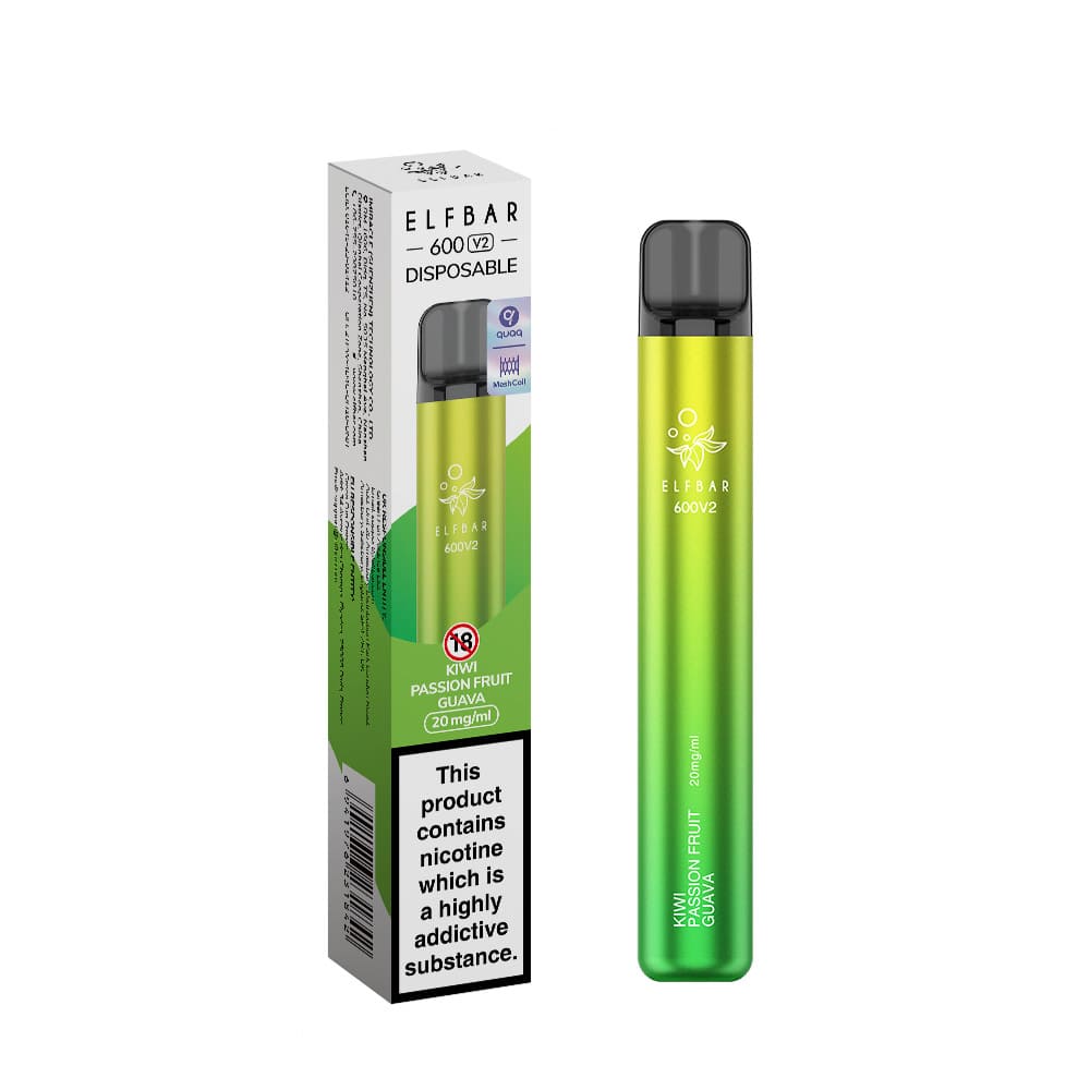 Elf Bar 600 V2 Disposable Vape - Power Vape Shop