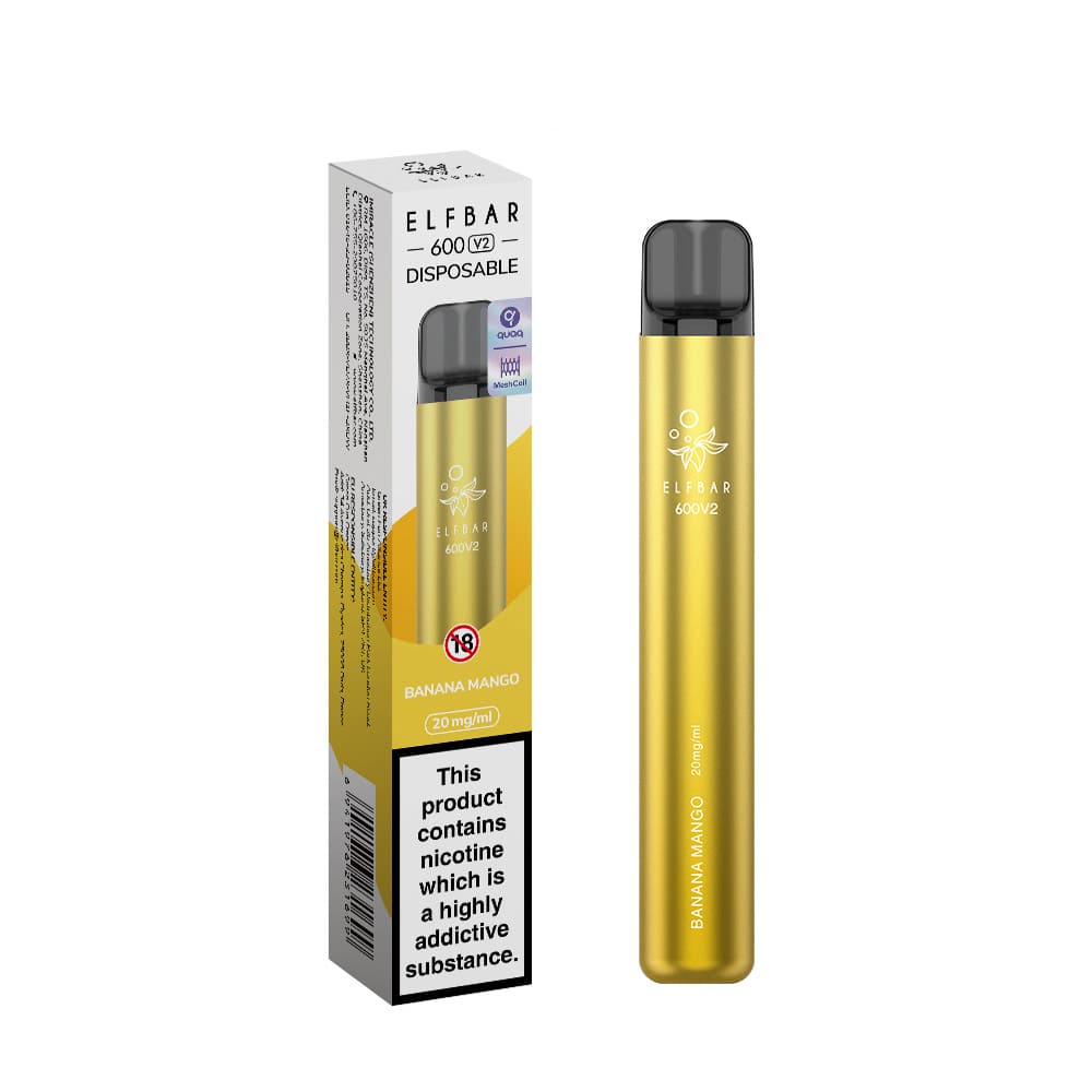 Elf Bar 600 V2 Disposable Vape - Power Vape Shop