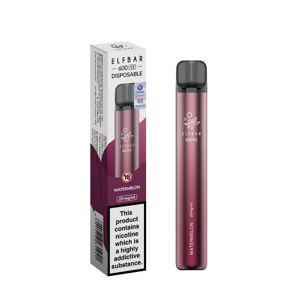 Elf Bar 600 V2 Disposable Vape - Power Vape Shop