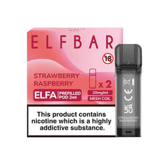 Elf Bar Elfa Pre-filled Replacement Pod (Pack Of 2) - Power Vape Shop