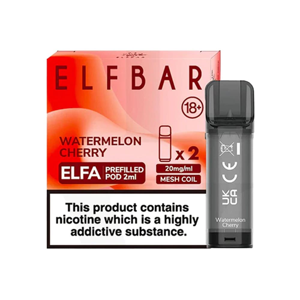 Elf Bar Elfa Pre - filled Replacement Pod (Pack Of 2) - Power Vape Shop