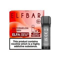 Elf Bar Elfa Pre - filled Replacement Pod (Pack Of 2) - Power Vape Shop