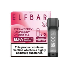 Elf Bar Elfa Pre-filled Replacement Pod (Pack Of 2) - Power Vape Shop