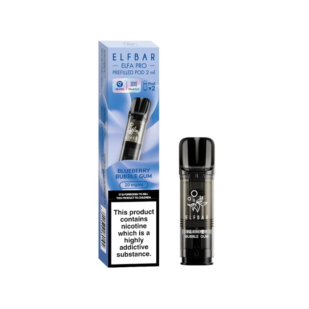 Elf Bar Elfa Pro Pre - Filled Replacement Pod (Pack Of 2) - Power Vape Shop
