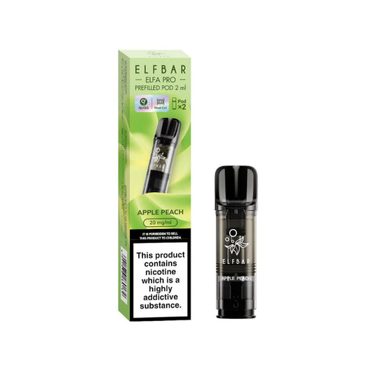 Elf Bar Elfa Pro Pre-Filled Replacement Pod (Pack Of 2) - Power Vape Shop