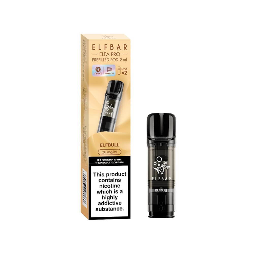 Elf Bar Elfa Pro Pre - Filled Replacement Pod (Pack Of 2) - Power Vape Shop