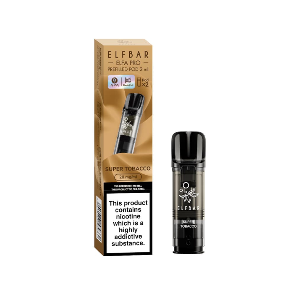 Elf Bar Elfa Pro Pre-Filled Replacement Pod (Pack Of 2) - Power Vape Shop