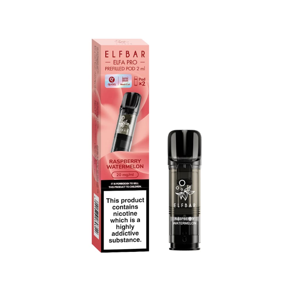 Elf Bar Elfa Pro Pre - Filled Replacement Pod (Pack Of 2) - Power Vape Shop