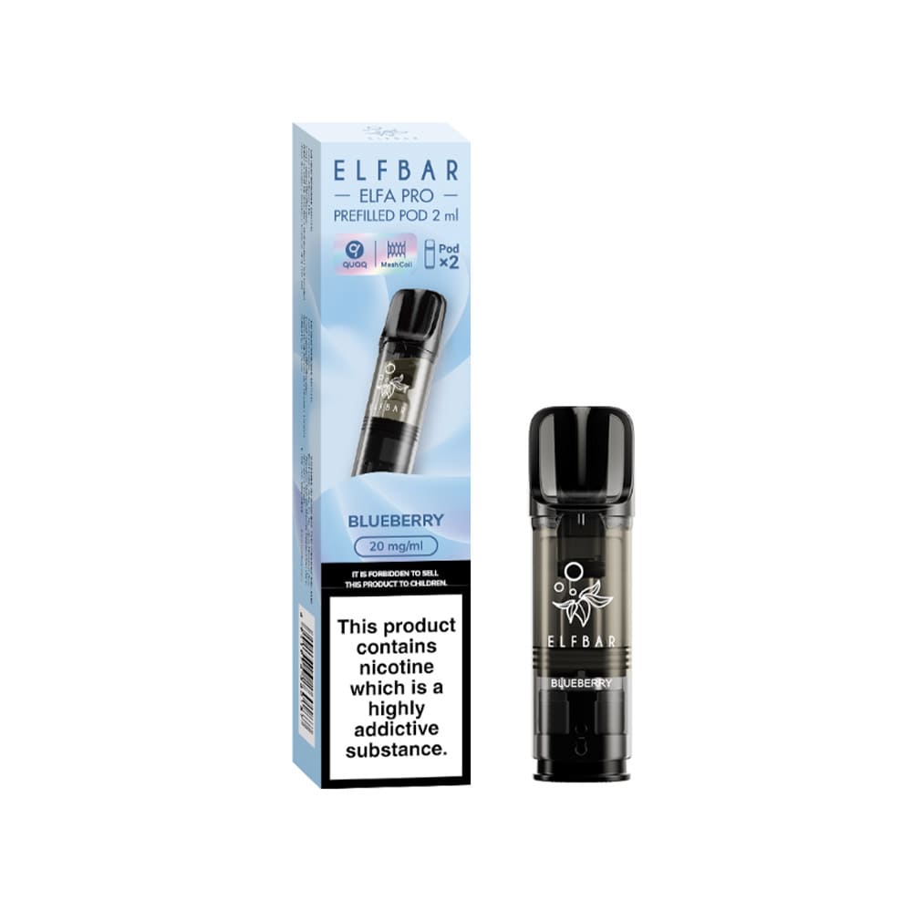 Elf Bar Elfa Pro Pre - Filled Replacement Pod (Pack Of 2) - Power Vape Shop