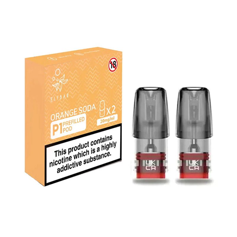 Elf Bar P1 Prefilled E Liquid Pod (Pack Of 2) - Power Vape Shop