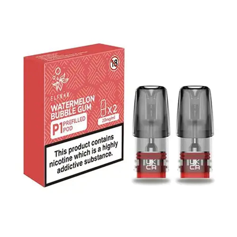 Elf Bar P1 Prefilled E Liquid Pod (Pack Of 2) - Power Vape Shop