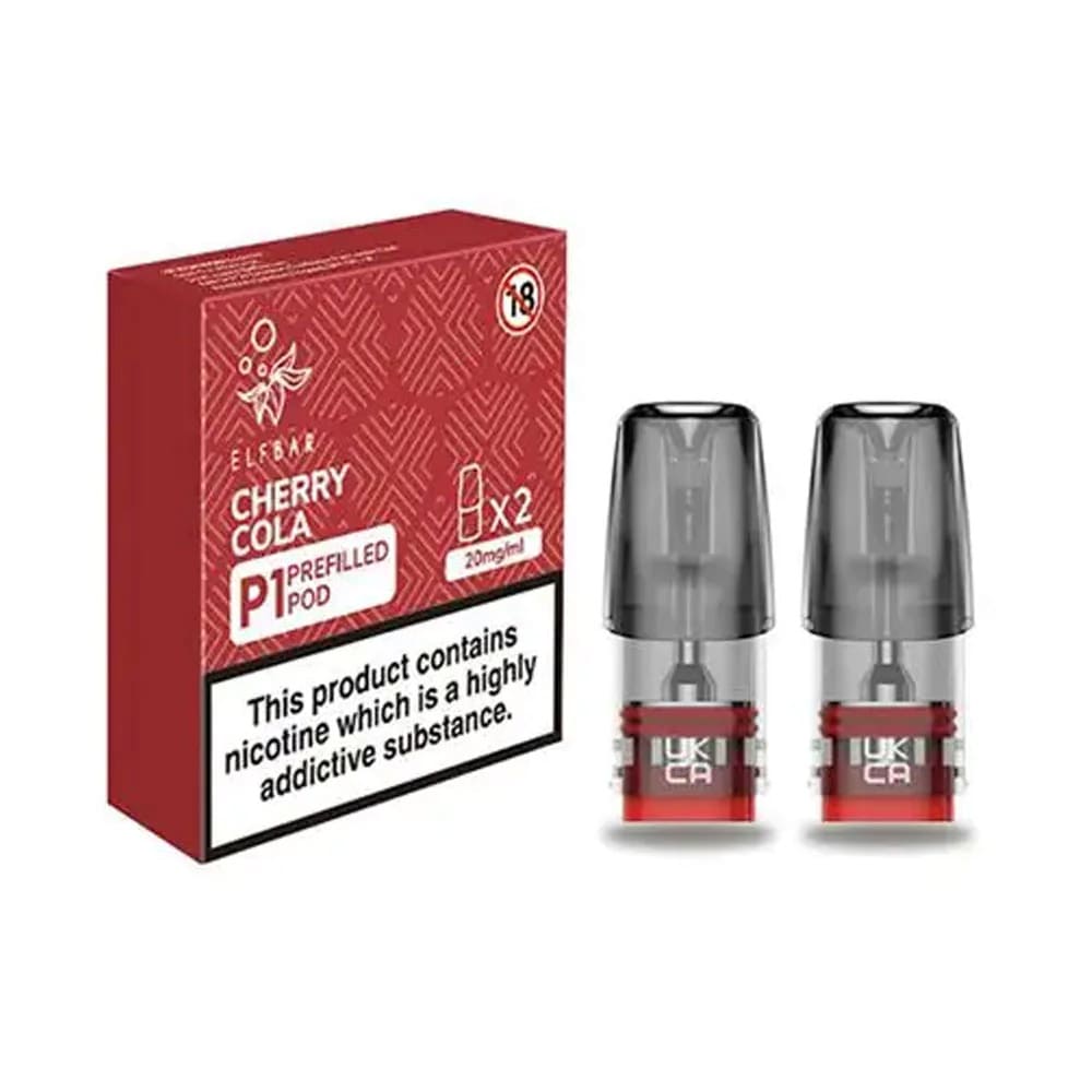 Elf Bar P1 Prefilled E Liquid Pod (Pack Of 2) - Power Vape Shop