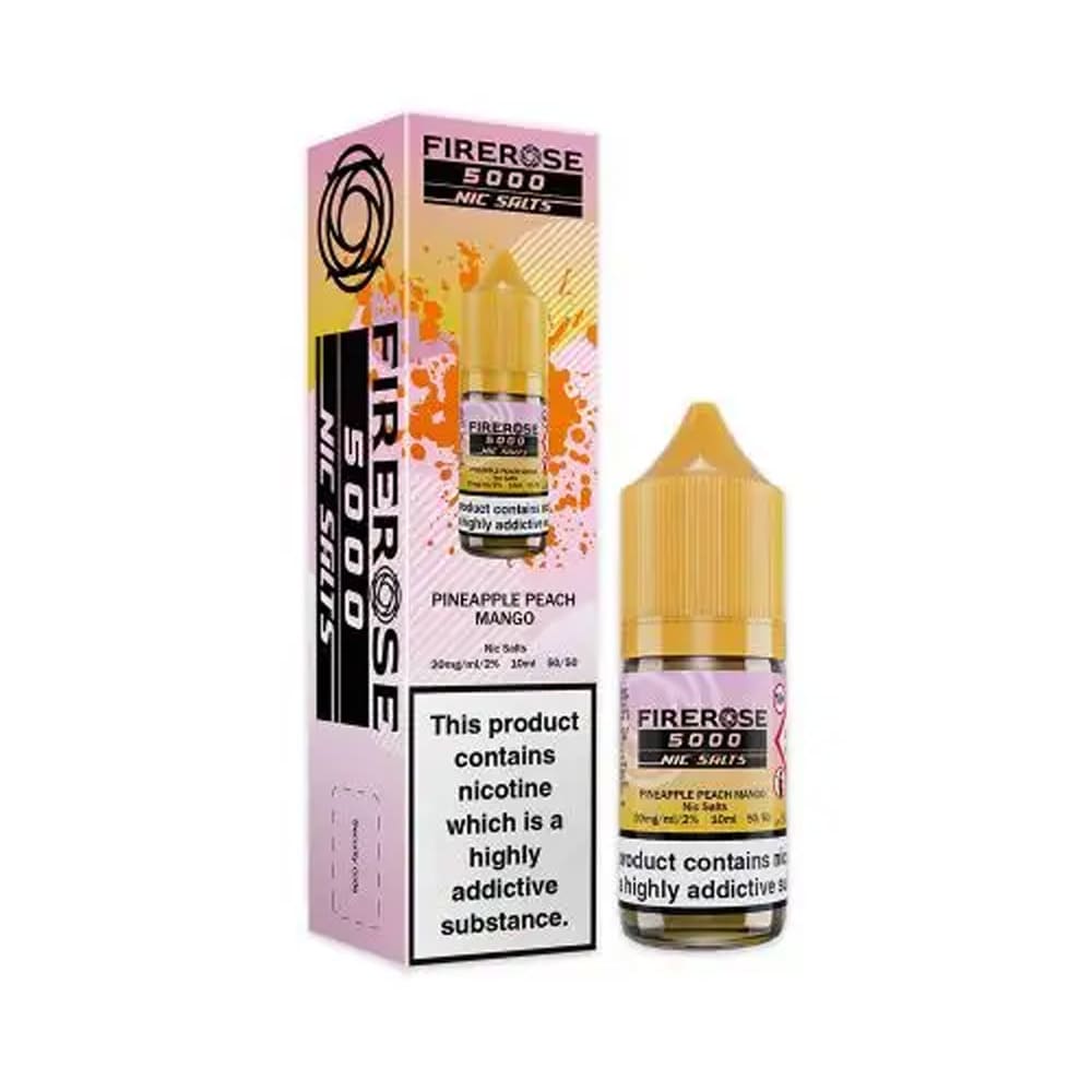 Firerose 5000 10ml Nic Salt Eliquids - Power Vape Shop