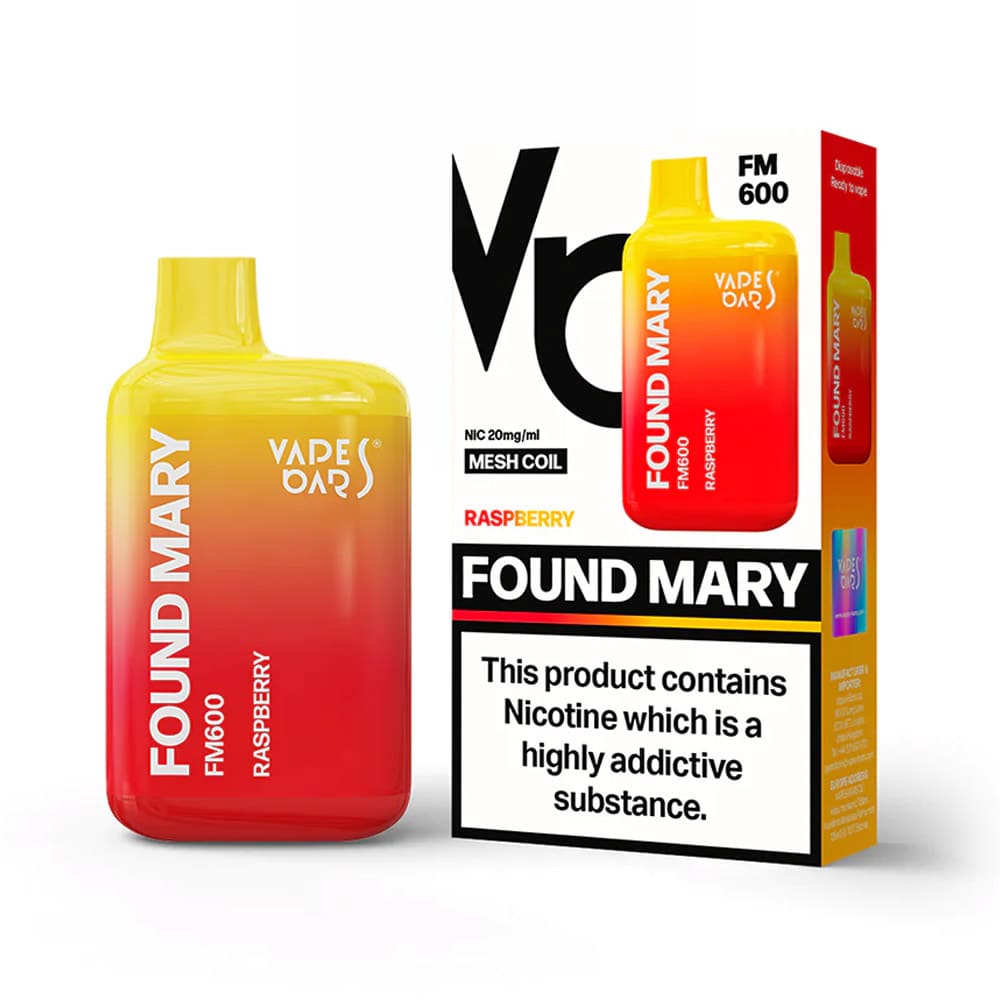 Found Mary 600 Puffs Disposable Vape - Power Vape Shop