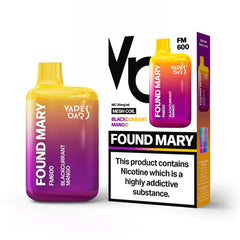 Found Mary 600 Puffs Disposable Vape - Power Vape Shop