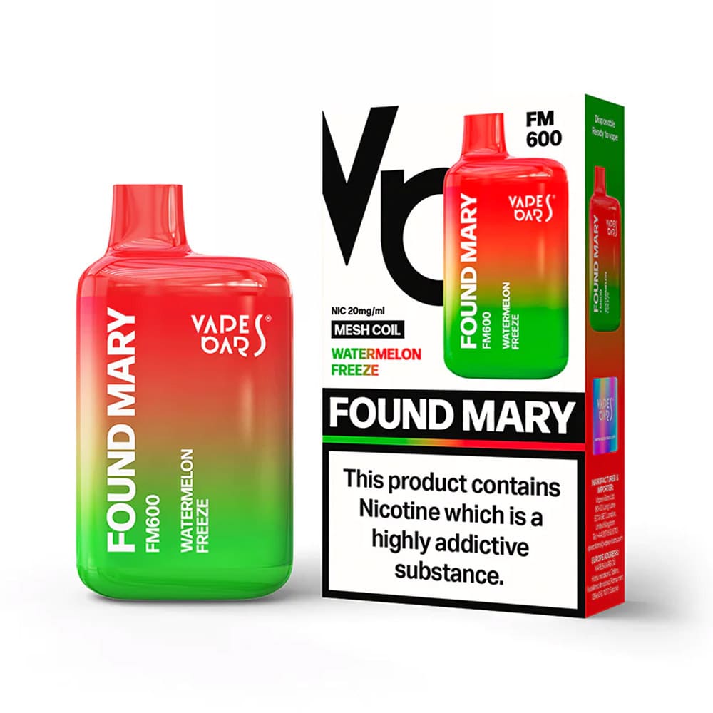 Found Mary 600 Puffs Disposable Vape - Power Vape Shop
