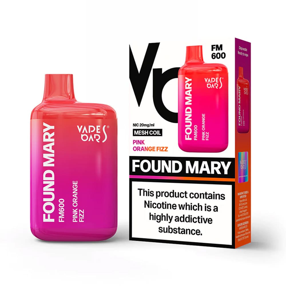 Found Mary 600 Puffs Disposable Vape - Power Vape Shop