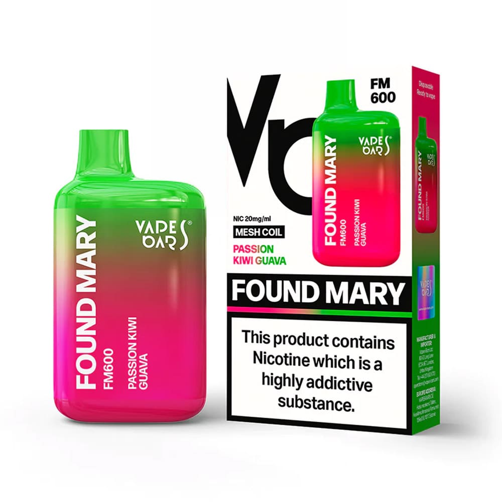 Found Mary 600 Puffs Disposable Vape - Power Vape Shop