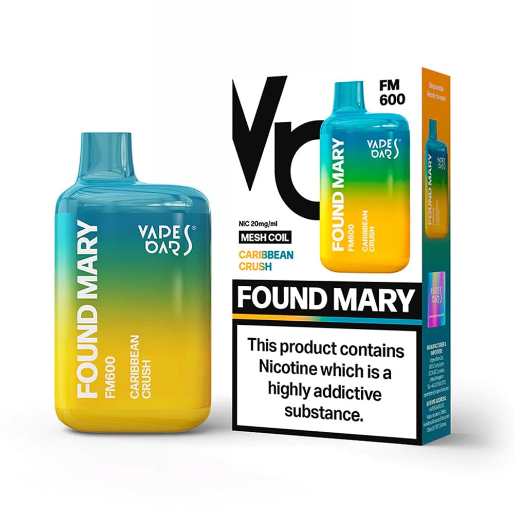 Found Mary 600 Puffs Disposable Vape - Power Vape Shop