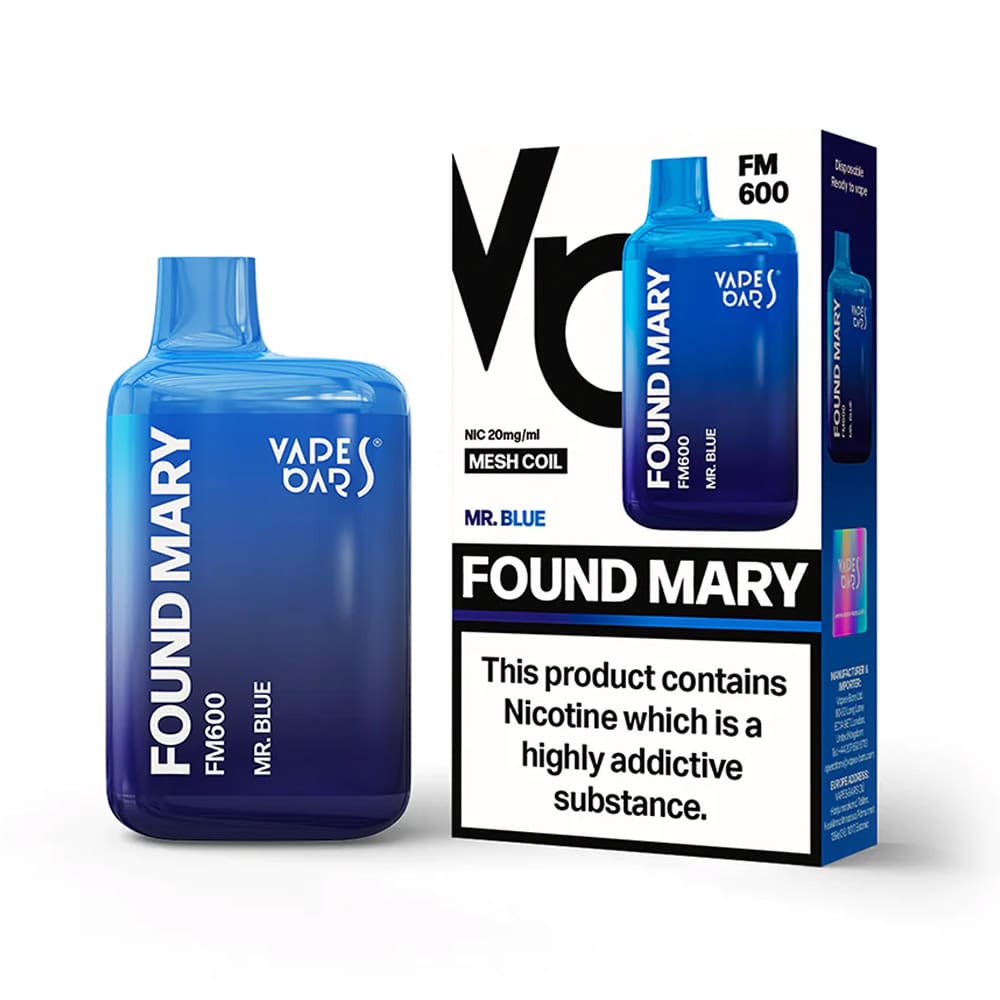 Found Mary 600 Puffs Disposable Vape - Power Vape Shop