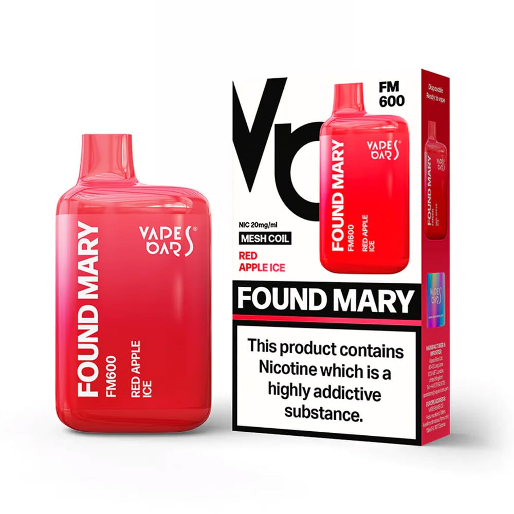 Found Mary 600 Puffs Disposable Vape - Power Vape Shop
