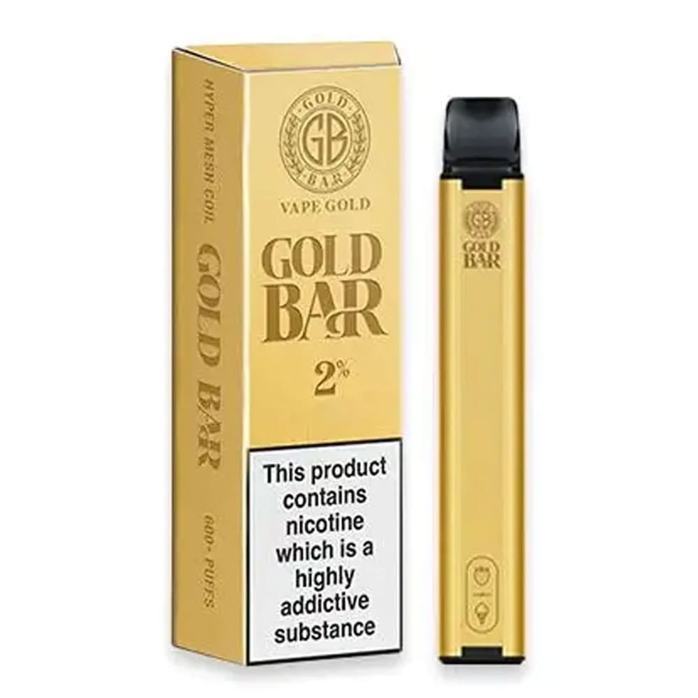 Gold Bar 600 - Power Vape Shop