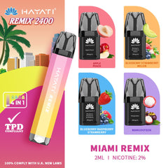 Hayati Remix Vape 2400 Puffs - Disposable Vape - Power Vape Shop