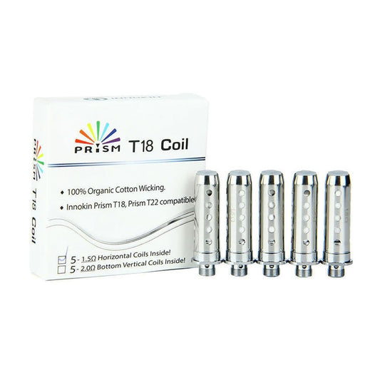 Innokin T18 Coils 5 Pack - Power Vape Shop