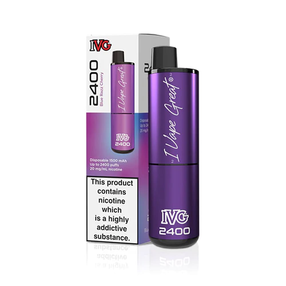 IVG 2400 Puffs Vape - Legal Big Puffs IVG 2400 Vape - Power Vape Shop