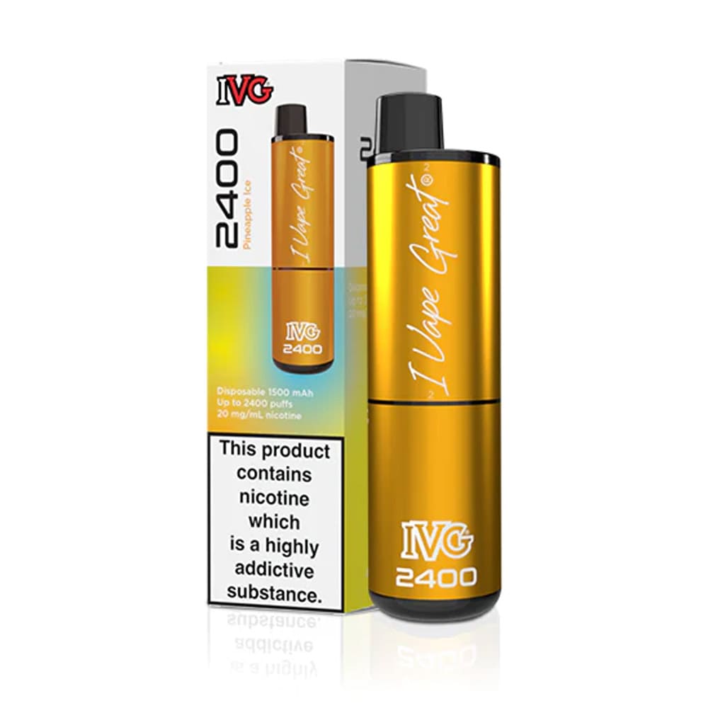 IVG 2400 Puffs Vape - Legal Big Puffs IVG 2400 Vape - Power Vape Shop
