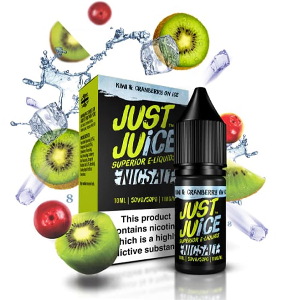 Just Juice Ice Nic Salt E Liquid 10ml - Power Vape Shop