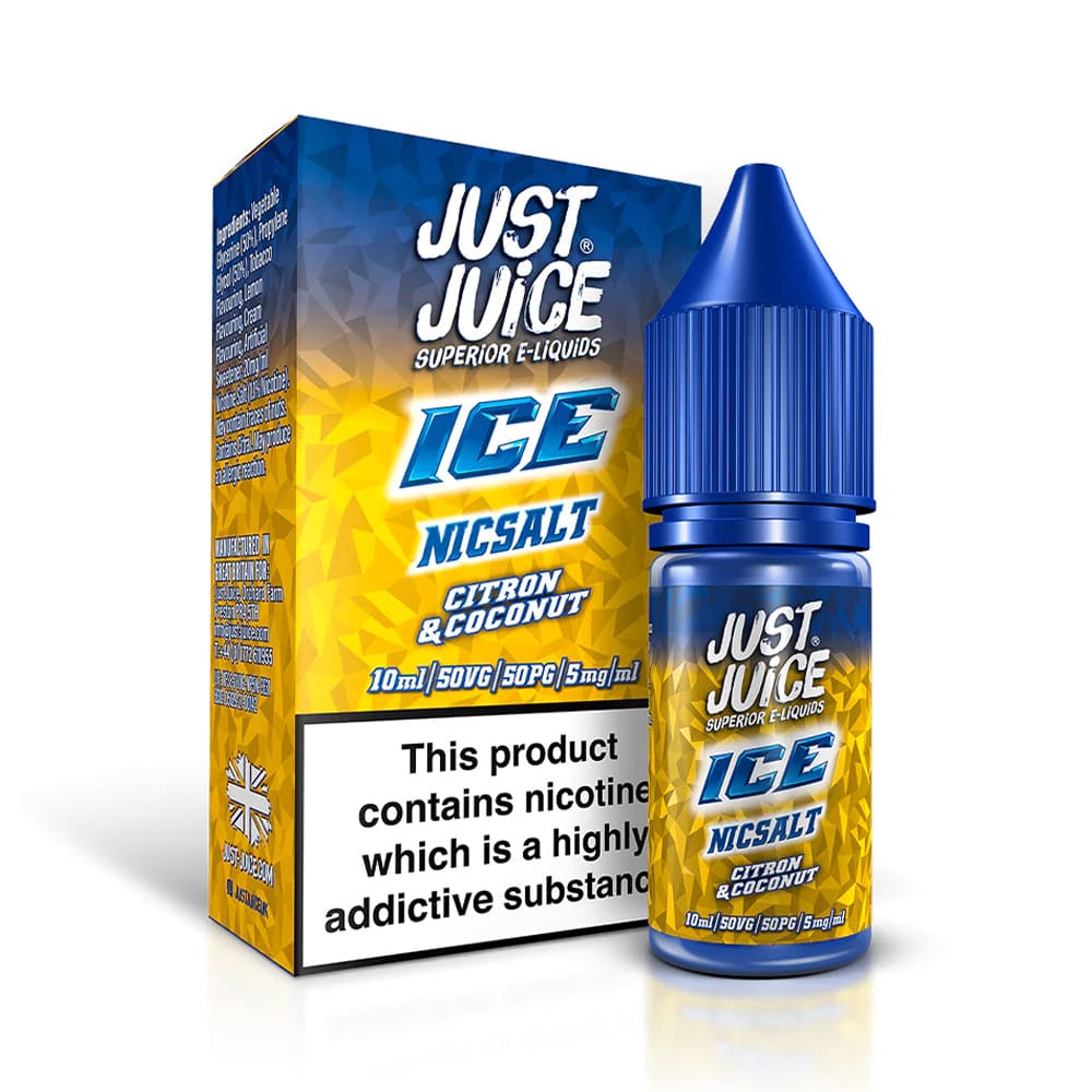 Just Juice Ice Nic Salt E Liquid 10ml - Power Vape Shop
