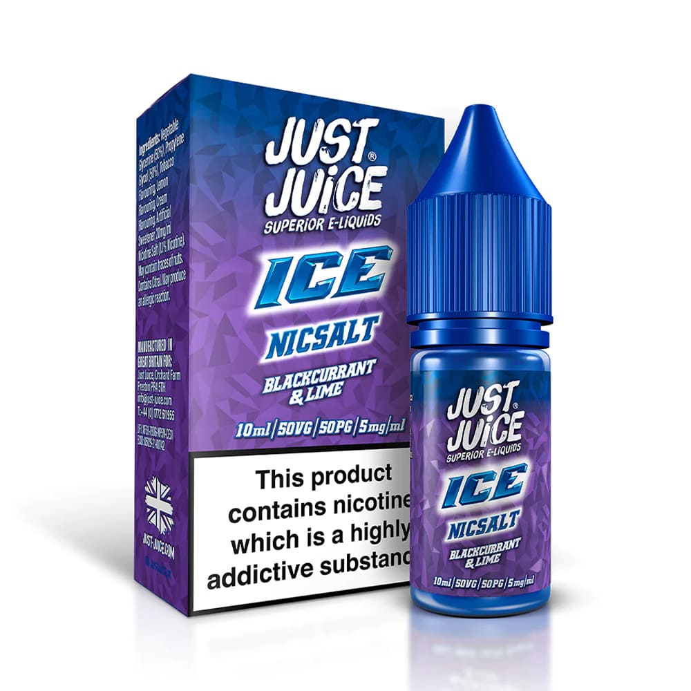 Just Juice Ice Nic Salt E Liquid 10ml - Power Vape Shop