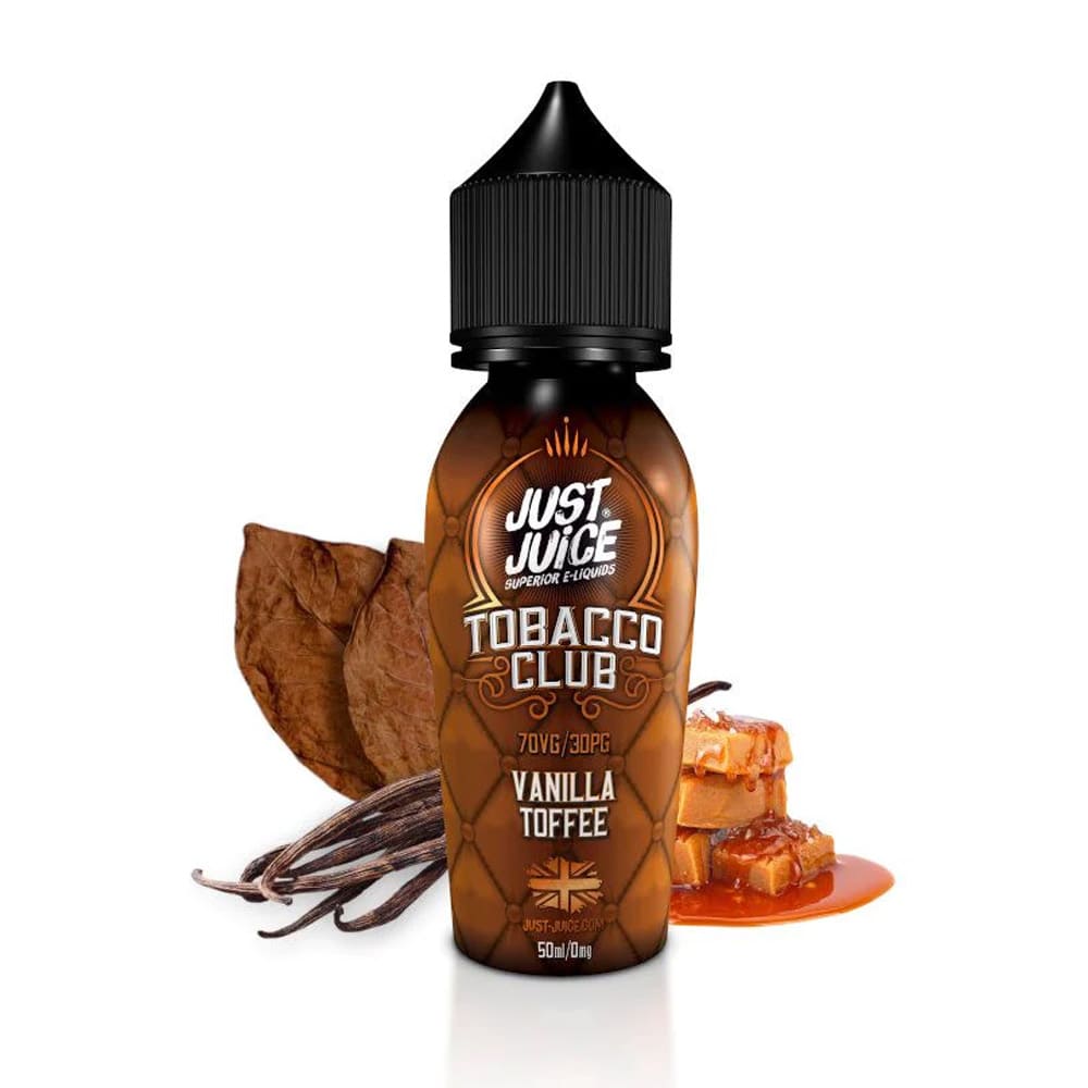 Just Juice Tobacco Club 50ml Shortfill Eliquid - Power Vape Shop