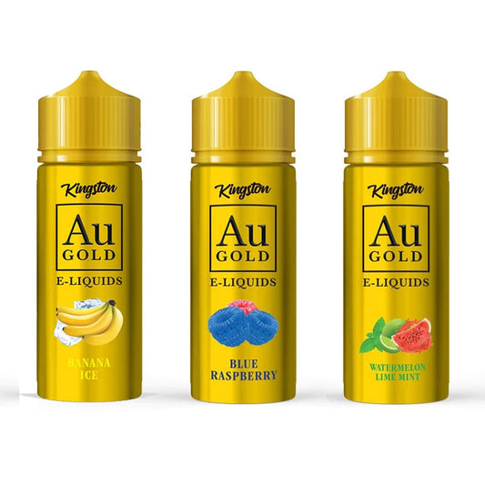 Kingston AU Gold Shortfill E liquid 100ml - Power Vape Shop