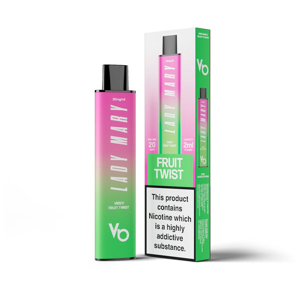 Lady Mary 600 Puffs Disposable Vape - 20mg Lady Mary 600 Puffs Disposable Vape - 20mg