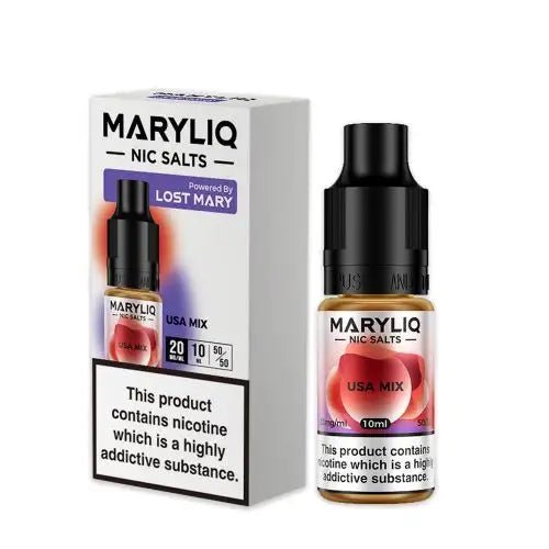 Lost Mary Maryliq 10ml Nic Salt E Liquids - Power Vape Shop