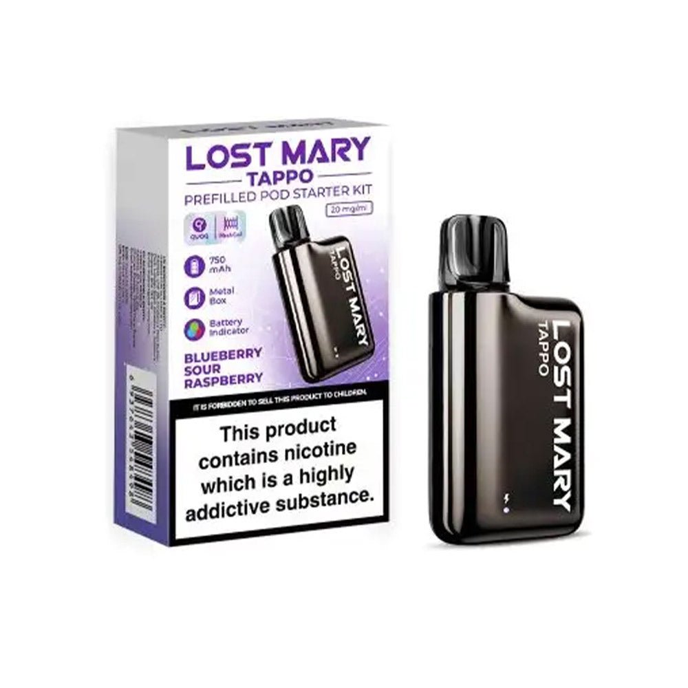 Lost Mary Tappo Prefilled Pod Vape Kit - Power Vape Shop