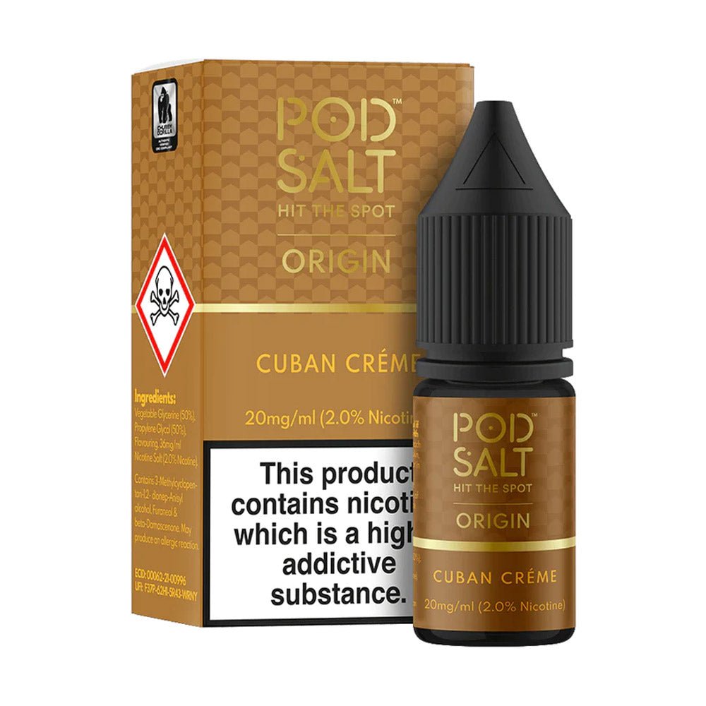 Pod Salt Origin 10ml Nic Salt - Power Vape Shop