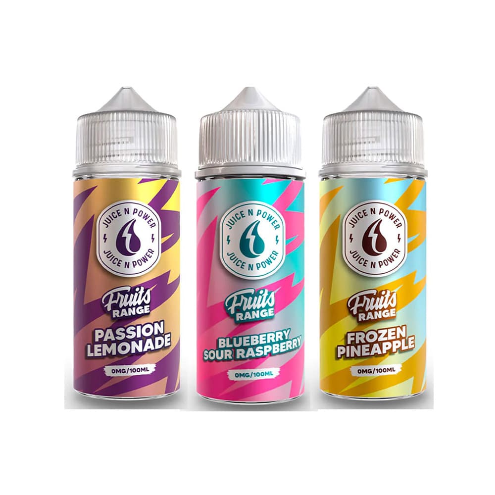 Power Fruit Range 100ml Shortfill E Liquid - Power Vape Shop