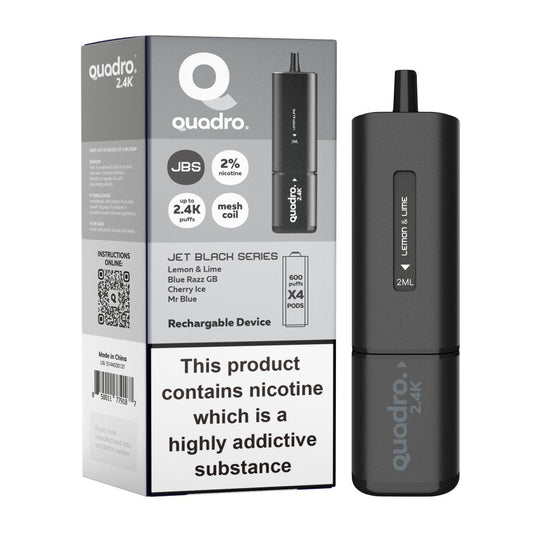 Quadro 2400 Puffs 4 in 1 Disposable Vape Device - Power Vape Shop