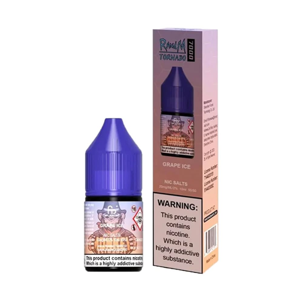 RandM Tornado 7000 Nic Salts 10ML ELiquid | Power Vape Shop RandM Tornado 7000 Nic Salts 10ML ELiquid | Power Vape Shop