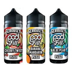 Seriously Pod Fill 100ml Shortfill Eliquids - Power Vape Shop