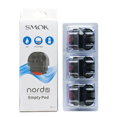 Smok Nord 5 Replacement Pods (Pack of 3) - Power Vape Shop