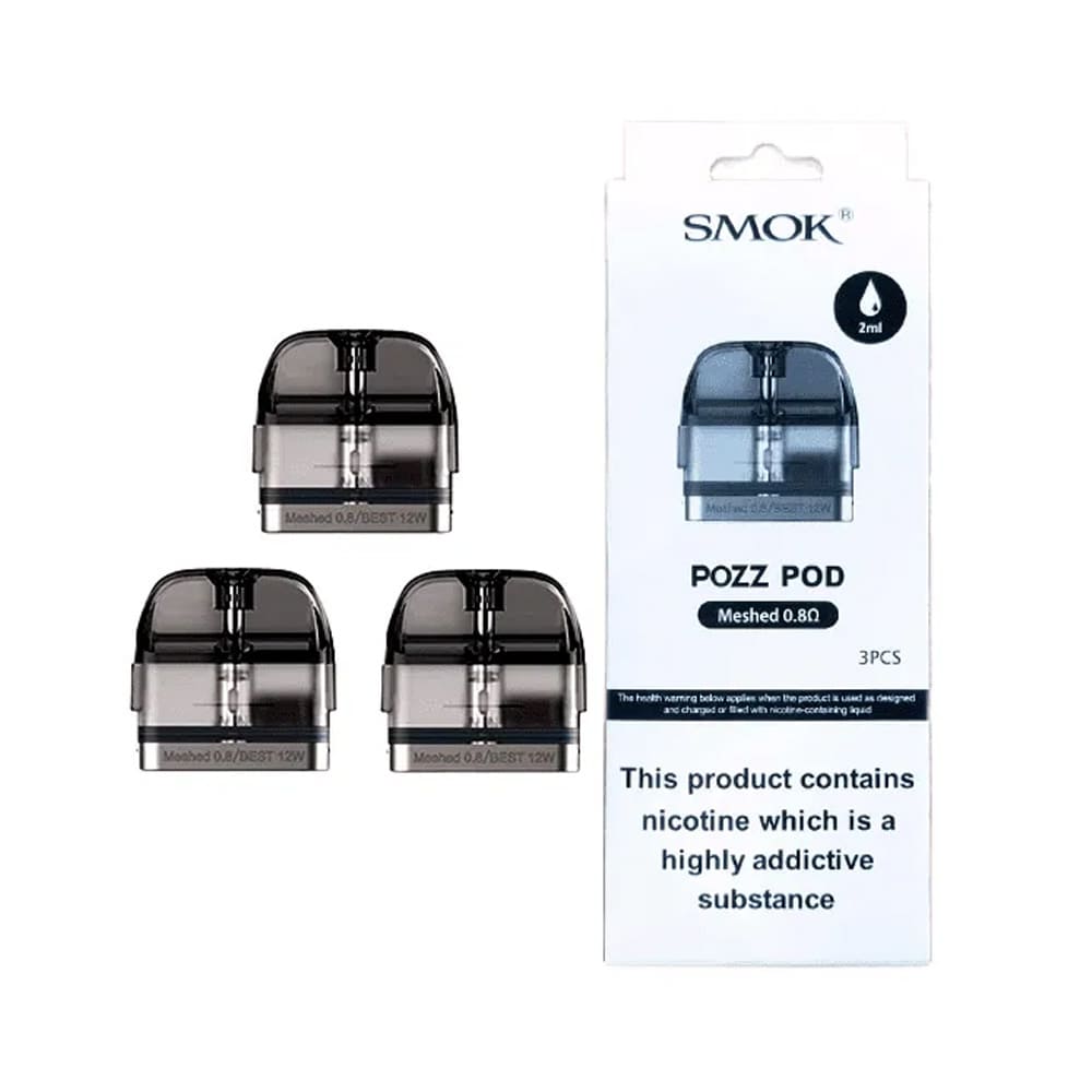 Smok Pozz 2ml Replacement Pods (Pack of 3) - Power Vape Shop