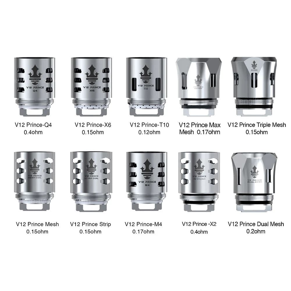 Smok TFV12 Prince Coils - Pack Of 3 - Power Vape Shop