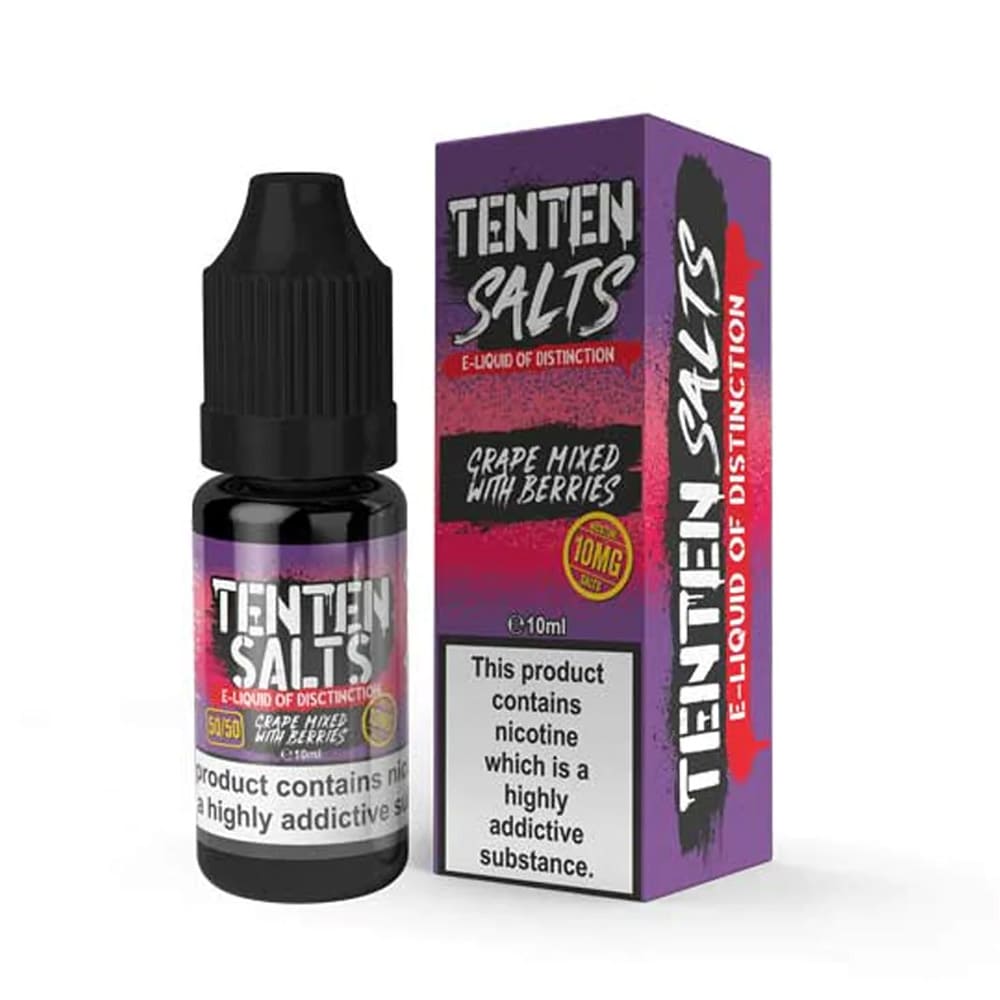 Ten Ten 10ml Nicsalt E Liquid - Power Vape Shop