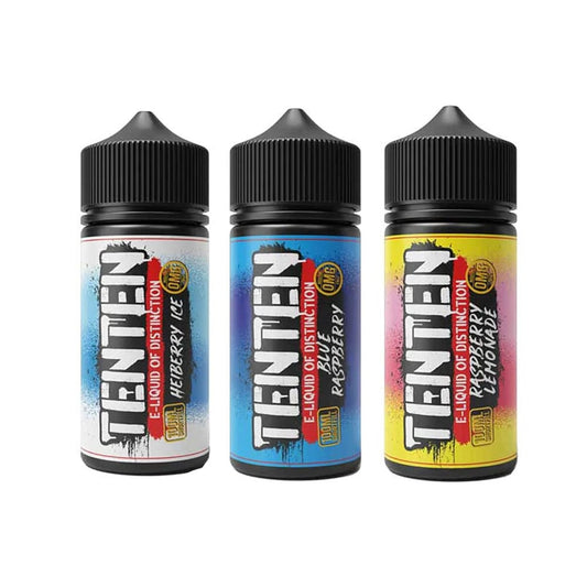 Ten Ten Shortfill E Liquid 100ml - Power Vape Shop